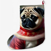 Cute Kerstpasta Grote Kerstsok (Achterkant)