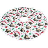 Cute Kerstpasta Kerstboom Rok (Gekanteld)