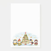 Cute KerstPenquins Post-it® Notes (Voorkant)