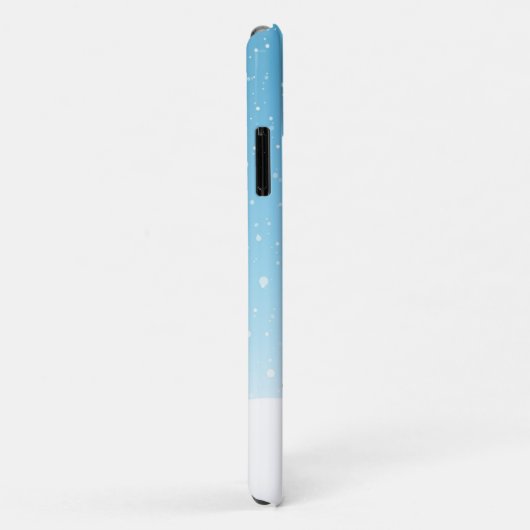 Cute Kerstpinguïn in Santa Hat Case-Mate iPhone Case (Achterkant/rechts)