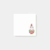 Cute Kerstpinguïn in Santa Hat Post-it® Notes (Voorkant)