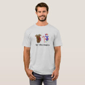 Cute Kerstrender en Snowman T-shirt (Voorkant volledig)