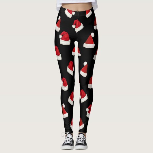 Cute Kerstrode kerstkerstkerstkerstkerstkerstman,  Leggings (Voorkant)