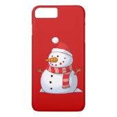 Cute Kerstsnowman Case-Mate iPhone Case (Achterkant)
