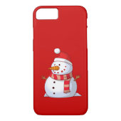 Cute Kerstsnowman Case-Mate iPhone Case (Achterkant)