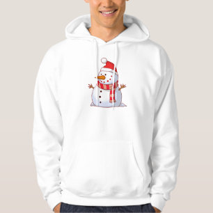 Cute Kerstsnowman Hoodie