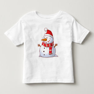 Cute Kerstsnowman Kinder Shirts