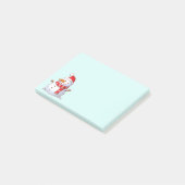 Cute Kerstsnowman Post-it® Notes (Schuin)