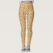 Cute KerstTeddy Bears Leggings (Voorkant)