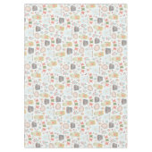 Cute kerstvrey Seamless Waterverf Patroon Tafelkleed (Voorkant)