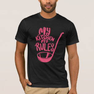 Cute Keuken Organisatie T-shirt minimale labels