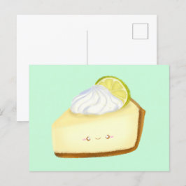 Cute Key Limoen Pie Briefkaart