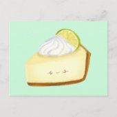 Cute Key Limoen Pie Briefkaart (Voorkant)
