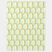 Cute Key Limoen Pie Fleece Deken (Voorkant)