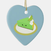 Cute Key Limoen Pie Keramisch Ornament (Rechts)