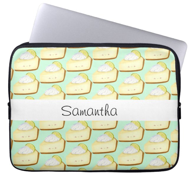 Cute Key Limoen Pie Laptop Sleeve (Voorkant)