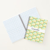 Cute Key Limoen Pie Notitieboek (Binnen)