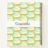 Cute Key Limoen Pie Notitieboek (Achterkant)