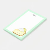 Cute Key Limoen Pie Post-it® Notes (Schuin)