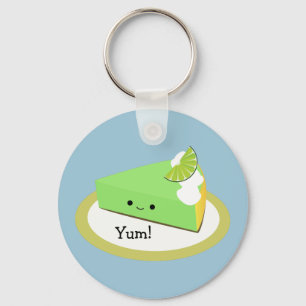 Cute Key Limoen Pie Sleutelhanger