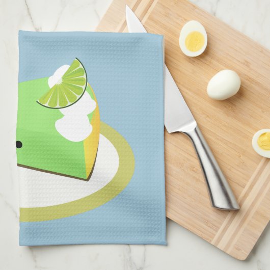 Cute Key Limoen Pie Theedoek (Quarter Fold)