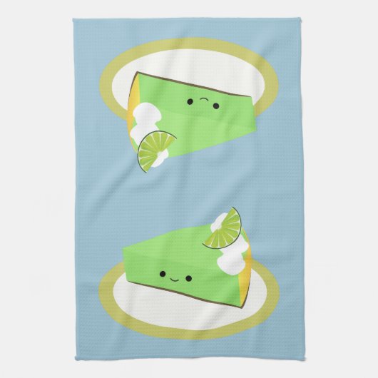Cute Key Limoen Pie Theedoek (Verticaal)