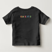Cute Kia Ora & Ka Kite NZ Greetings T-Shirt (Achterkant)