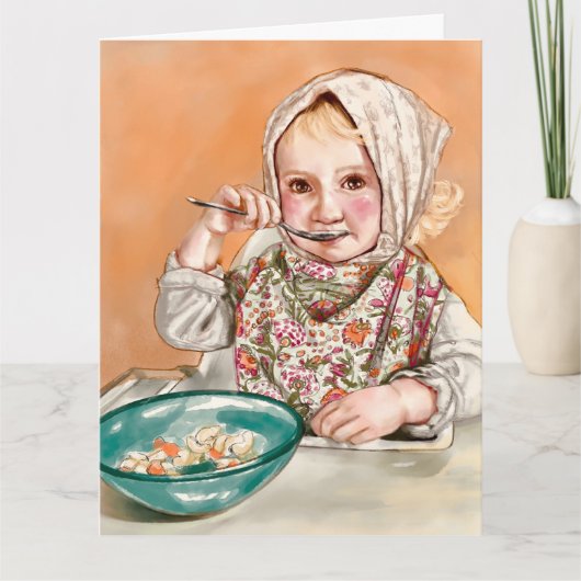 Cute kid card kaart (Voorkant)