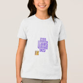 Cute Kids 4 juli shirt Little Firecracker USA (Voorkant)