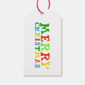Cute Kids Christmas Gift Tag Merry Christmas Cadeaulabel (Voorkant)
