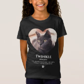 Cute Kids Huisdier Herdenkings T-shirt (Voorkant)