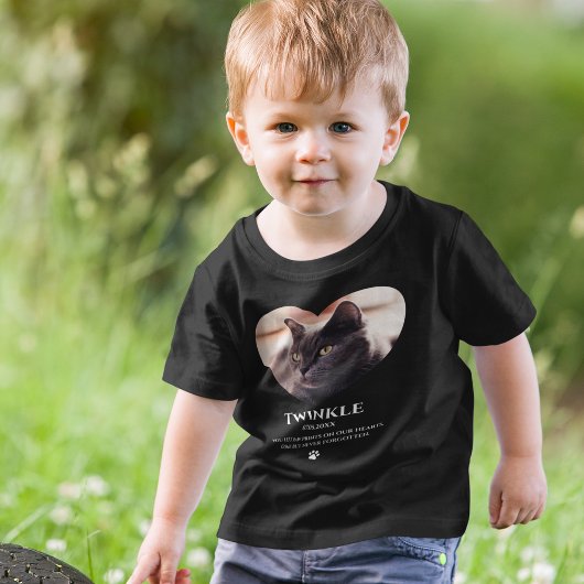 Cute Kids Huisdier Herdenkings T-shirt