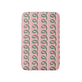 Cute Kid's Looped Pink Bath Rug Badmat (Voorkant Verticaal)