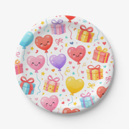 Cute Kids Party, Baby Shower & Love Theme Decor Papieren Bordje