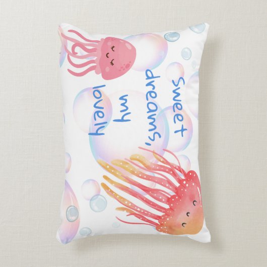 Cute kids pillow accent kussen (Voorkant(Verticaal))