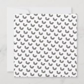 Cute Kids Spokenhouse Halloween-feest Kaart (Achterkant)