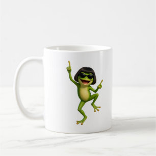 Cute Kikker Bob Kapsel Meme Cadeau Koffiemok