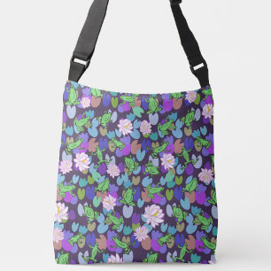 Cute kikker kunst trendy huisdier mode crossbody tas