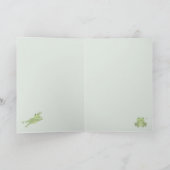 Cute Kikkers in Waterleldervijver Kaart (Binnen)