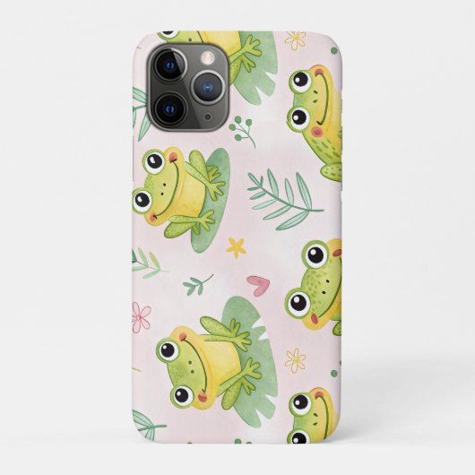 Cute kikkers Patroon Case-Mate iPhone Case (Achterkant)