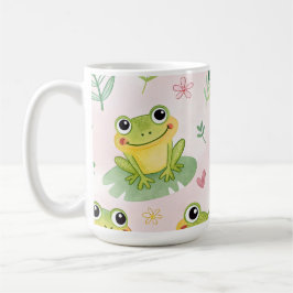 Cute kikkers Patroon Koffiemok