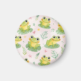 Cute kikkers Patroon Magneet