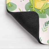 Cute kikkers Patroon Muismat (Hoek)