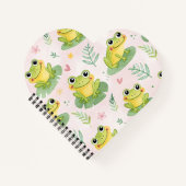 Cute kikkers Patroon Notitieboek (Voorkant)