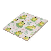 Cute kikkers Patroon Tegeltje (Zijkant)