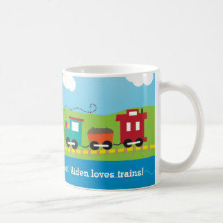 Cute Kind Choo Choo Train Koffiemok