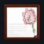 Cute Kind Draait roze ventiel Botanische Moederdag Cadeaudoosje<br><div class="desc">Little Star is een winkel van mijn 5-jarige zoon, geïnspireerd door zijn moeder, die werkt en Zazzle winkel heeft. Sinds een lange tijd bleef hij vasthouden aan het openen van zijn eigen winkel, en uiteindelijk zijn hier. Uw steun aan mijn ontluikende kunstenaar wordt zeer gewaardeerd. Als je nog meer aanpassingen...</div>