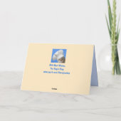 Cute Kind Goat gaat goed Kaart (Achterkant)