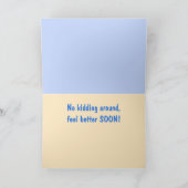 Cute Kind Goat gaat goed Kaart (Binnen)