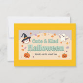 “Cute & Kind Halloween” Collectie Kaart (Voorkant)